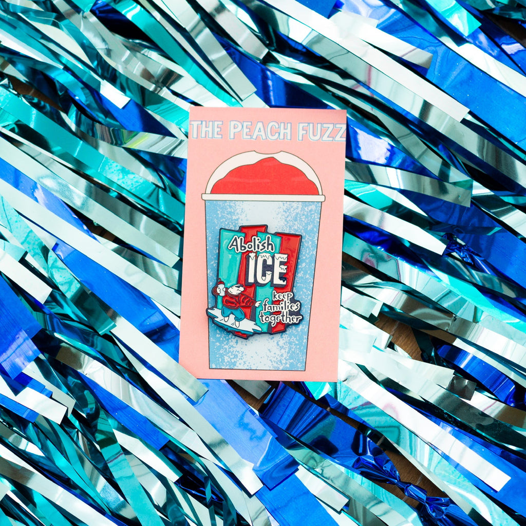 Abolish ICE, Keep Families Together Enamel Pin ICE- The Peach Fuzz