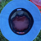 Please Be Nice To Me Color Block Bucket Hat