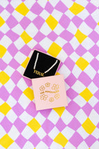 Feral Pearl Necklace - the Peach Fuzz
