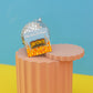Unclench Your Jaw Enamel Pin