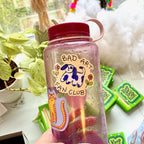 Bad Art Fan Club Sticker with glossy finish - The Peach Fuzz
