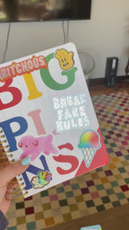 Break Fake Rules Mirror Sticker - The Peach Fuzz