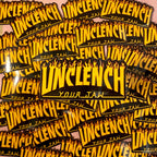 Unclench Your Jaw Sticker - The Peach Fuzz