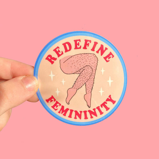 Redefine Femininity Sticker - The Peach Fuzz