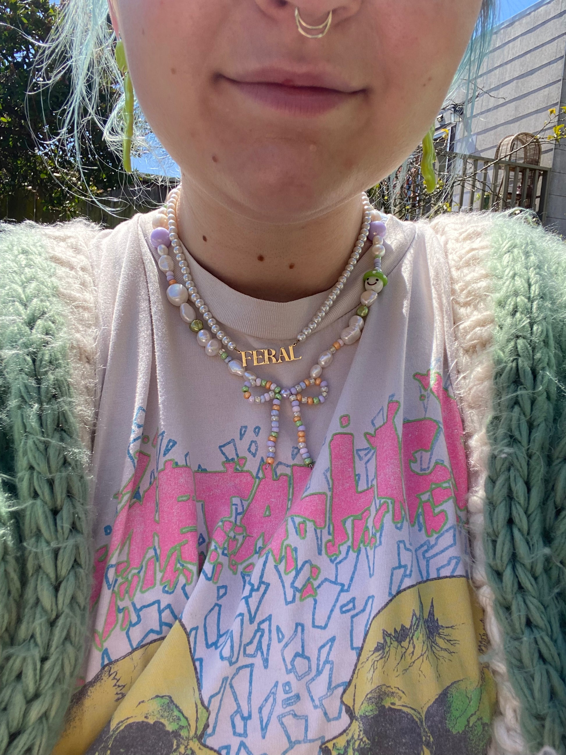 Feral Pearl Necklace